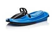 Steerable sledge Stratos electric blue
