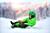 Řiditelný bob Stratos mystic zelená